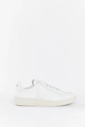 VEJA V-12 LEATHER EXTRA WHITE