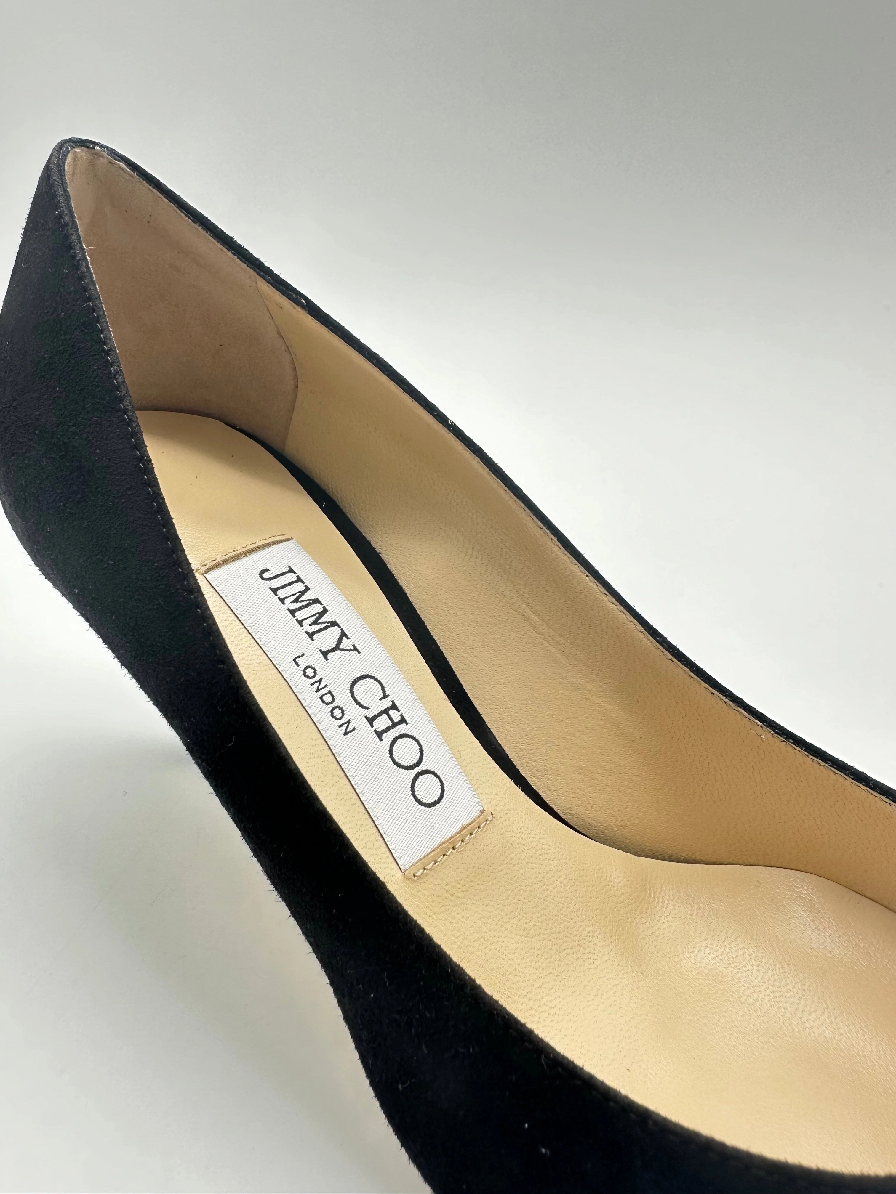 Velvet Crystals Pumps