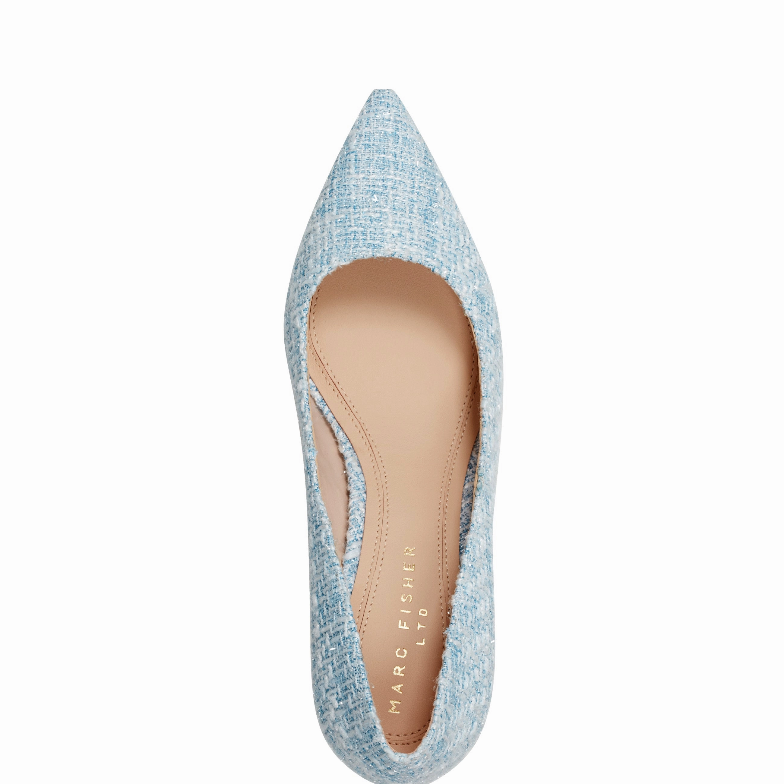 Zala Block Heel Pointy Toe Pump